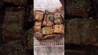 Grilled eel food cooking [upl. by Rosinski]