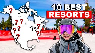 10 Best Ski Resorts In North America [upl. by Teraj]