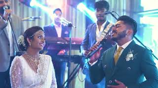 Sachin amp Niyomi  Tiken Tika ටිකෙන් ටික Cover Song  Wedding songs  Doctor Band [upl. by Mcleod610]