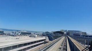 AirTrain San Francisco International Airport CA [upl. by Aikal]