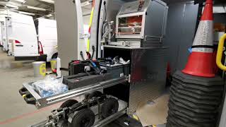 Vauxhall Movano conversion CCTV specialist vehicle Van conversion 101 vans first [upl. by Neffets]