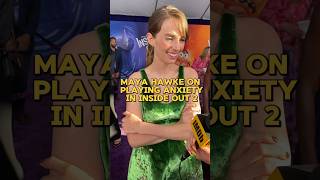 Maya Hawke on playing Anxiety in Inside Out 2 insideout2 imdb imdbpartner [upl. by Veronika]