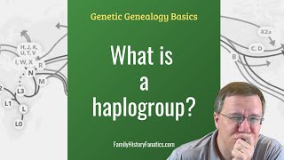 What is a Haplogroup  Genetic Genealogy Explained [upl. by Rhodia]