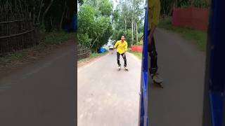 rollerskating skater skating rollersports rakeshskating reaction [upl. by Annuahs]