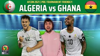 ALGERIA vs GHANA  Mahrez amp Benrahma arrive after Gambia game cancelled [upl. by Atsirc462]