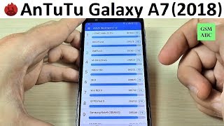 Samsung Galaxy A7 2018  AnTuTu BenchMark Test Results amp Ranking [upl. by Raual95]