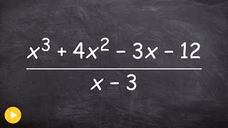 Dividing polynomials using long division [upl. by Aleehs604]