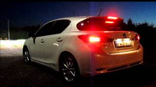 Lexus CT 200h lighting [upl. by Blake467]