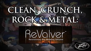 Clean crunch rock amp metal Peavey Revalver 4 [upl. by Adnuahsal270]