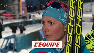 Justine Braisaz «Le dernier tour a été cauchemardesque»  Biathlon  Mondiaux F  Östersund [upl. by Braeunig]