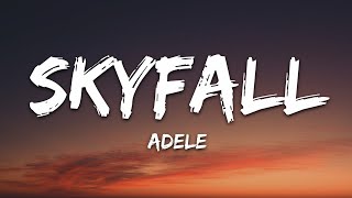 Adele  Skyfall Lyrics [upl. by Ahseid538]