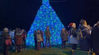 Ullapool Community Choir Silent Night  the Creel Tree UllapoolDecember 2022 [upl. by Aniz]