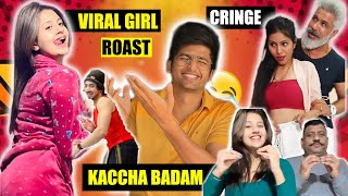 KACCHA BADAM VIRAL GIRL ANJALI ARORA ROAST  NEW INSTAGRAM REEL TREND  RAJAT PAWAR [upl. by Ledah327]