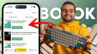 Lets build a Books App with React Native tutorial for beginners 🔴 [upl. by Troy]