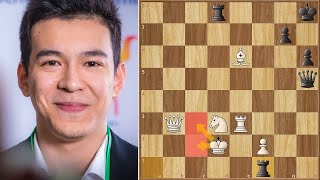 The Dutch Slayer  Warmerdam vs Abdusattorov  Tata Steel Chess 2024 [upl. by Louth]