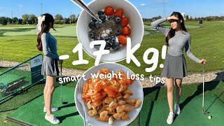 How I lost 17 kg in 9 months without extreme workouts easy amp smart weight loss tips [upl. by Ticon]