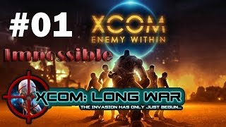 XCOM EW  01 Long War Long War Impossible Ironman Mods FR Commentary [upl. by Lettig]