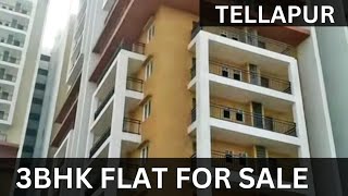 3bhk for sale in Tellapur 1695sft East Facing 9121129480 [upl. by Essyle677]