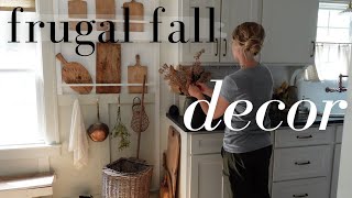 Frugal Fall Finds amp Decor Tips [upl. by Nywloc]