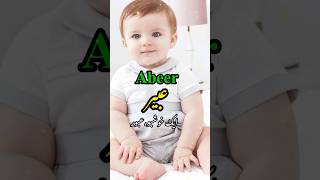 मुस्लिम लड़कों के नाम 2024 Muslim Boys cute Name 2024  Latest Muslim Baby Boy Names 2024 New names [upl. by Ahsilak]