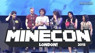 On Stage With Friends Minecon 2015 London Vlog 2 [upl. by Aleet]