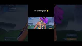 Unboxing Starlight skin starlight mobilelegnds montage mlshort mage likeforlike viral [upl. by Meehsar288]