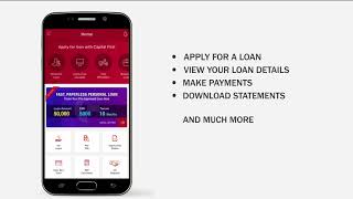 Capital First Mobile App  Introduction [upl. by Faden]