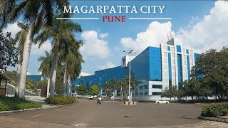 Magarpatta City Drive in 4K  Punes Internationally Acclaimed Township  Part  1 [upl. by Rianna741]