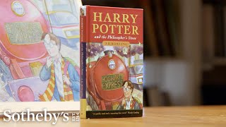 The Boy Who Lived The Magic of Harry Potters First Cover Art  Sothebys [upl. by Carling]