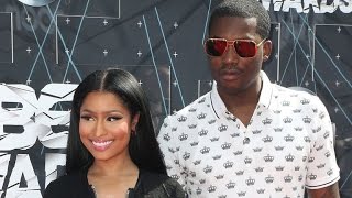 Nicki Minaj Flaunts Massive Diamond Ring From Meek Mill Sparks Engagement Rumors [upl. by Utica338]