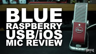 Blue Raspberry USB amp iOS Mic Review  Test [upl. by Middendorf774]