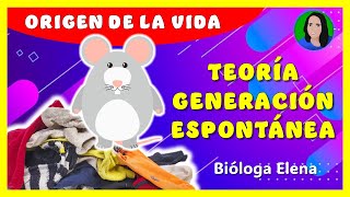 Teoría generación espontánea [upl. by Bihas]