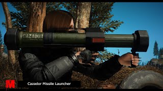 Cazador Missile Launcher Fallout 4 Mod Showcase [upl. by Medora]