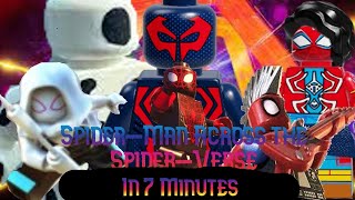 SpiderMan Across the SpiderVerse In 7 Minuets [upl. by Leia]