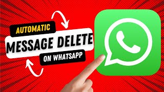 How to Set Whatsapp Messages to Automatically Delete [upl. by Just]