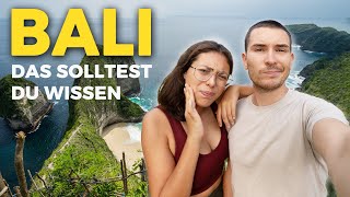 BALI 10 Dinge die wir gerne VOR DEM BALI URLAUB gewusst hätten  Bali Sicherheit Kultur Bali Belly [upl. by Benny]