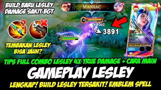 GLOBAL LESLEY VS TRASHTALKER CLINT‼️TIPS amp TRICK  LESLEY BEST BUILD 2024 [upl. by Iow655]