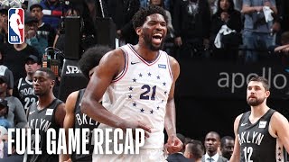 76ERS vs NETS  Fantastic Thrilling Ending in Brooklyn  Game 4 [upl. by Burgess]