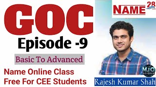 GOC Lecture 9  CEE Based Syllabus 2082 Organic Chemistry online class Name institute mjoscience [upl. by Nedroj]