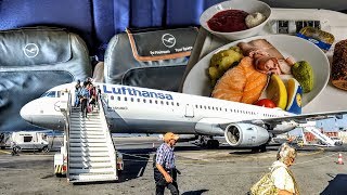 NICE EXPERIENCE  Lufthansa  Business Class  A321  Frankfurt  Heraklion [upl. by Adnerol]