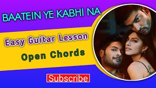 Baatein Ye Kabhi Na  Guitar Lesson in Hindi Khamoshiyaan  Arijit Singh [upl. by Inaliak]