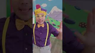 Los Opuestos con Blippi y Meekah 💙🧡💜💛  Videoeducativos BlippiEspañol Shorts [upl. by Kentiga]