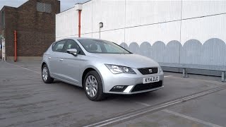 2014 SEAT Leon 12 TSI 110 SE StartUp and Full Vehicle Tour [upl. by Raffin]