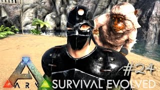 ARK Survival Evolved  NEW MESOPITHECUS KIBBLE TAMING amp GREAT WALL   Ep 24 Server Gameplay [upl. by Bearnard547]