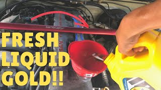 240sx S14 Build Ep 3  Quick Oil Change [upl. by Wanda485]