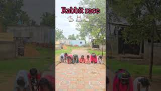 Rabbit 🐇 racejust fun 😁 [upl. by Libbey770]