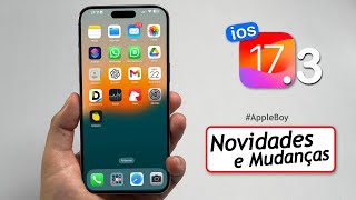 iOS 173 JÁ ESTÁ DISPONÍVEL e TROUXE 3 NOVIDADES P iPHONES [upl. by Helban718]