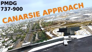 FSX Canarsie Approach  Cockpit View [upl. by Falk]