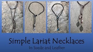 Simple Lariat Necklaces Intro [upl. by Larue]