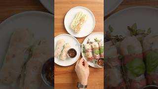 Spring rolls are superior food foodasmr recipe cooking [upl. by Ycal63]